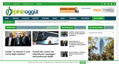 Desktop Screenshot of irpiniaoggi.it